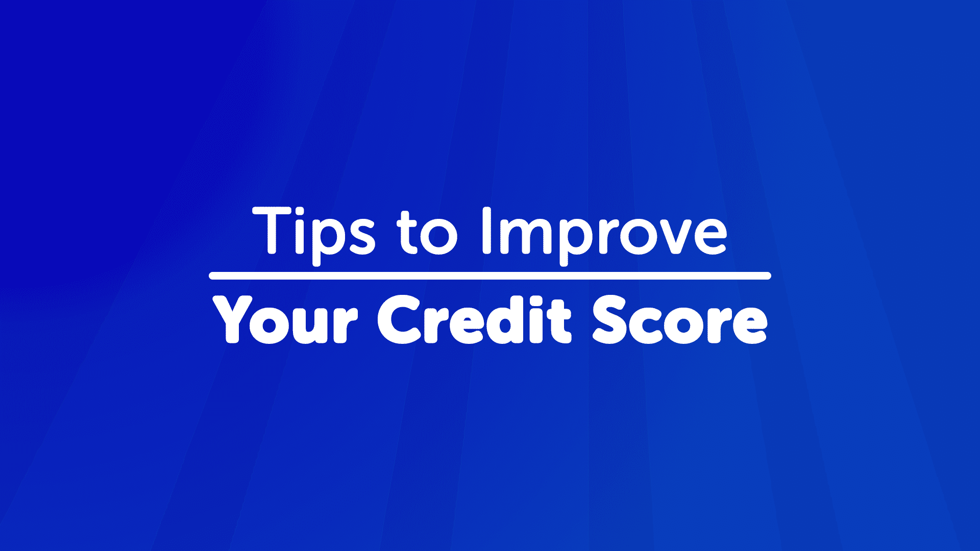 How To Improve Your Credit Score In 30 Days With Simple Steps